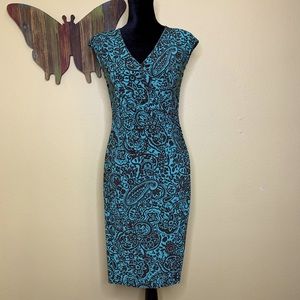 Chaps Midi Dress